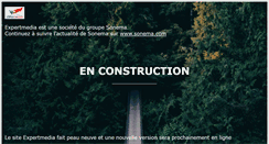 Desktop Screenshot of expertmedia.fr